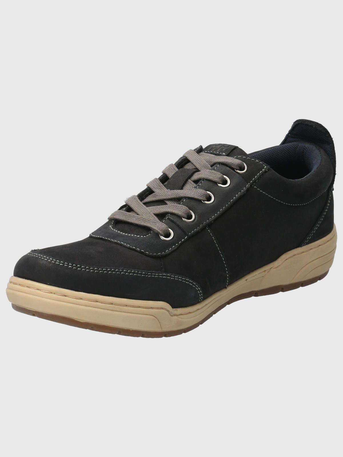 Zapatilla Cuero Hombre Draper Gris-4