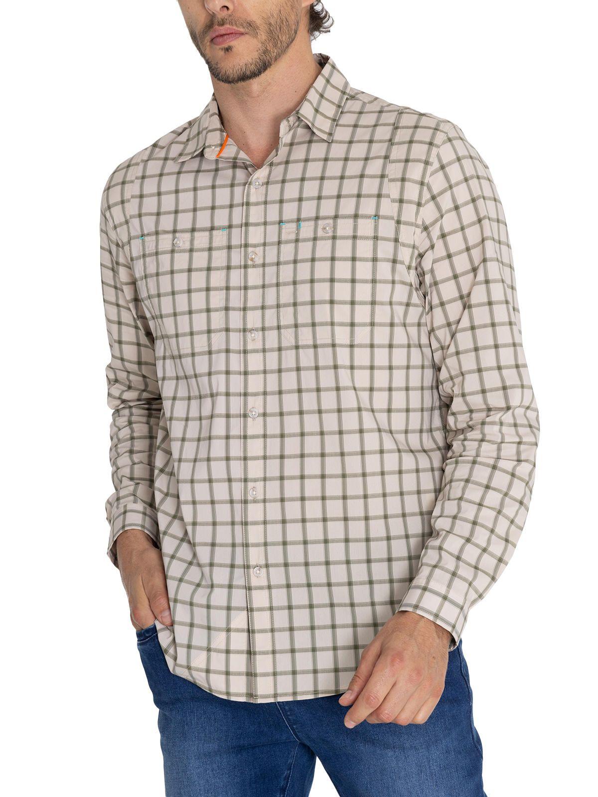 Camisa UPF Verde Atacama Hombre -4