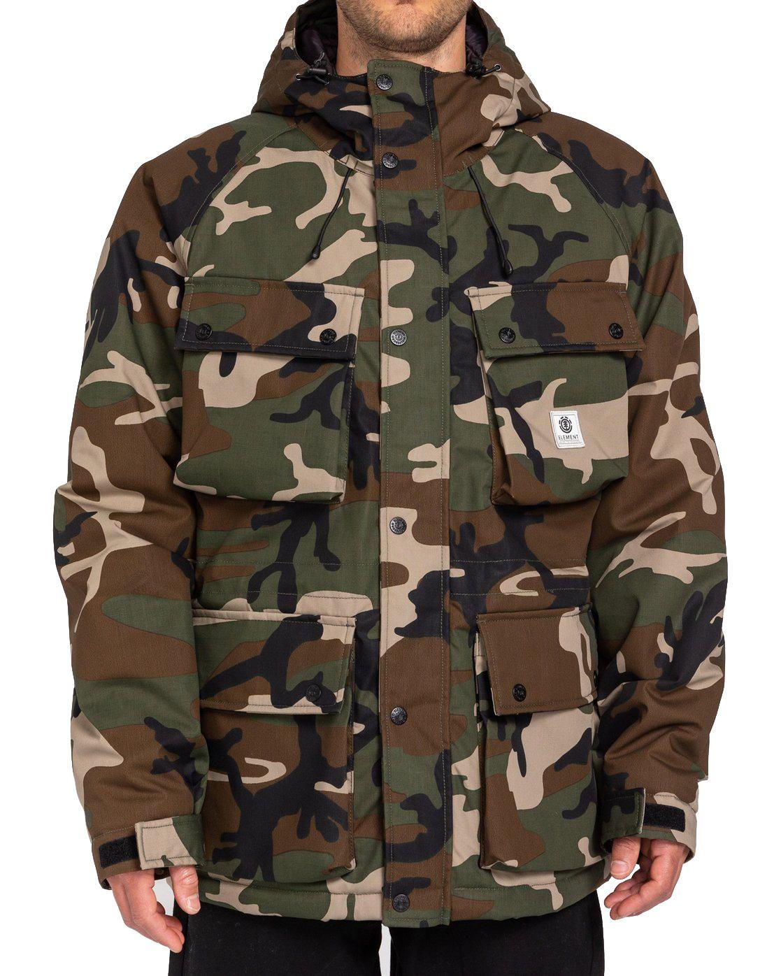 Parka Mountain Militar Hombre Element-0