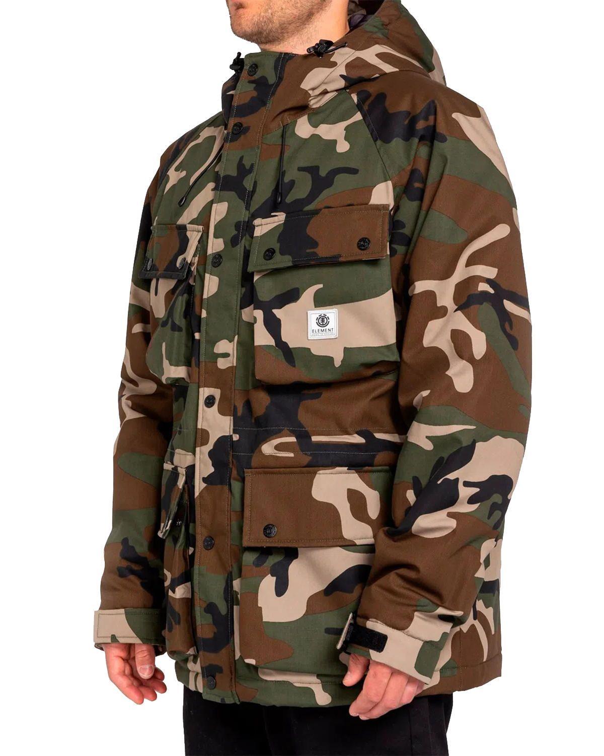 Parka Mountain Militar Hombre Element-1