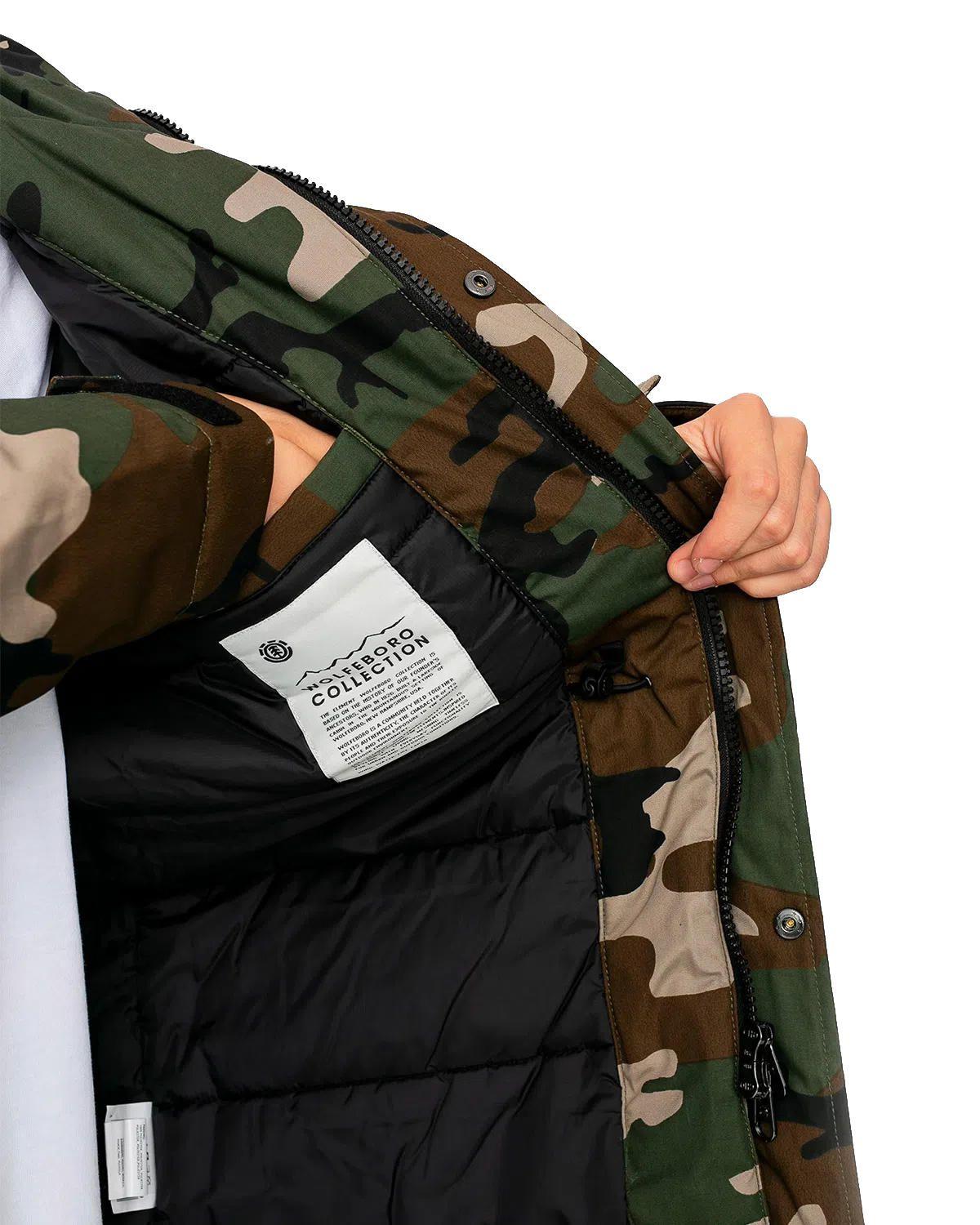 Parka Mountain Militar Hombre Element-3