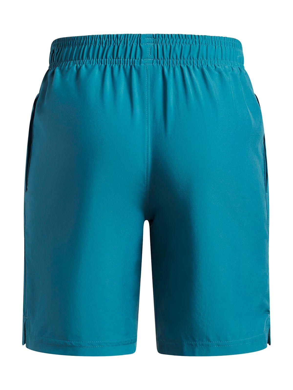 Short UA Tech Woven Wordmark Azul Niño-1