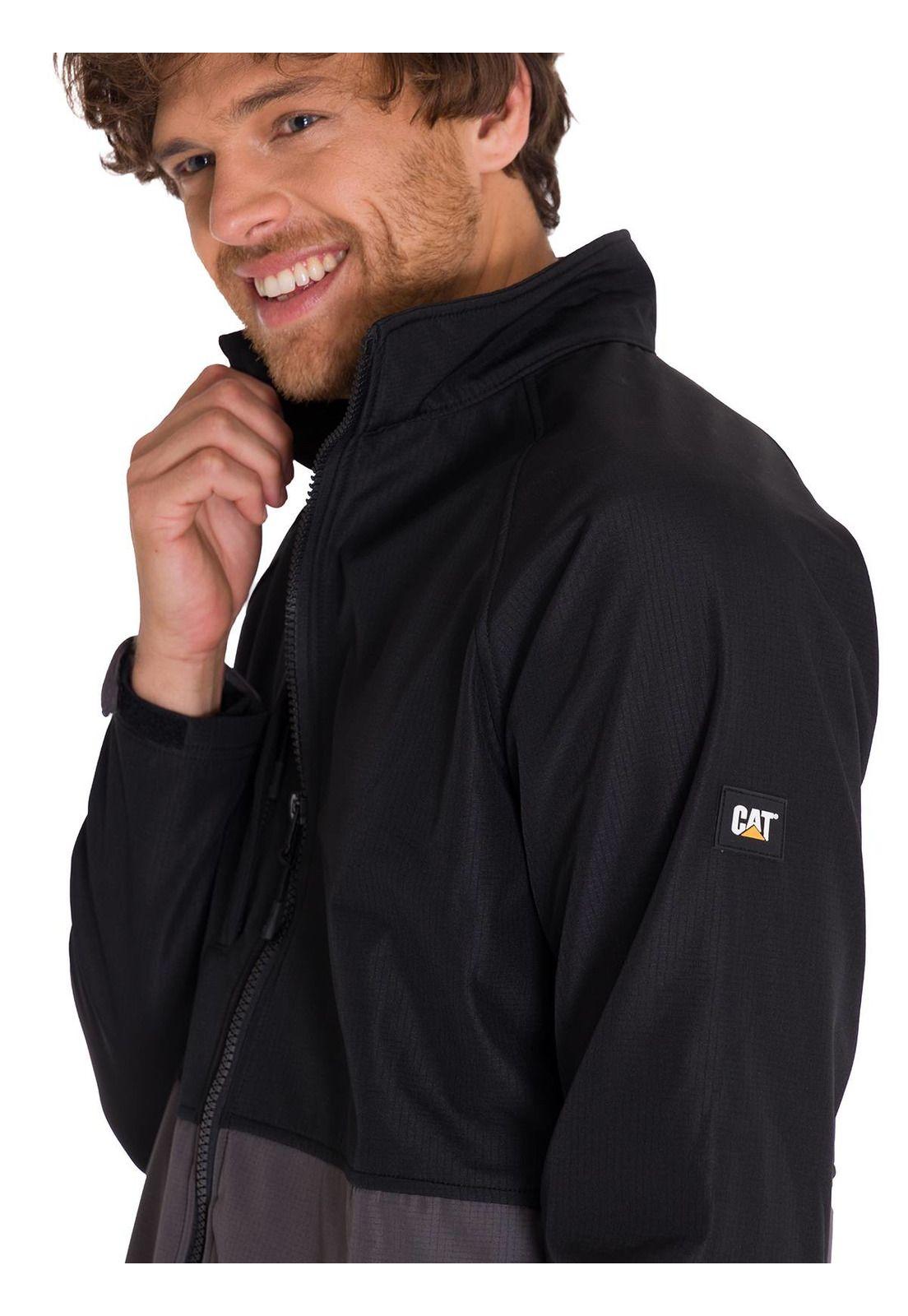 Chaqueta Ripstop Softshell Hombre Gris-4
