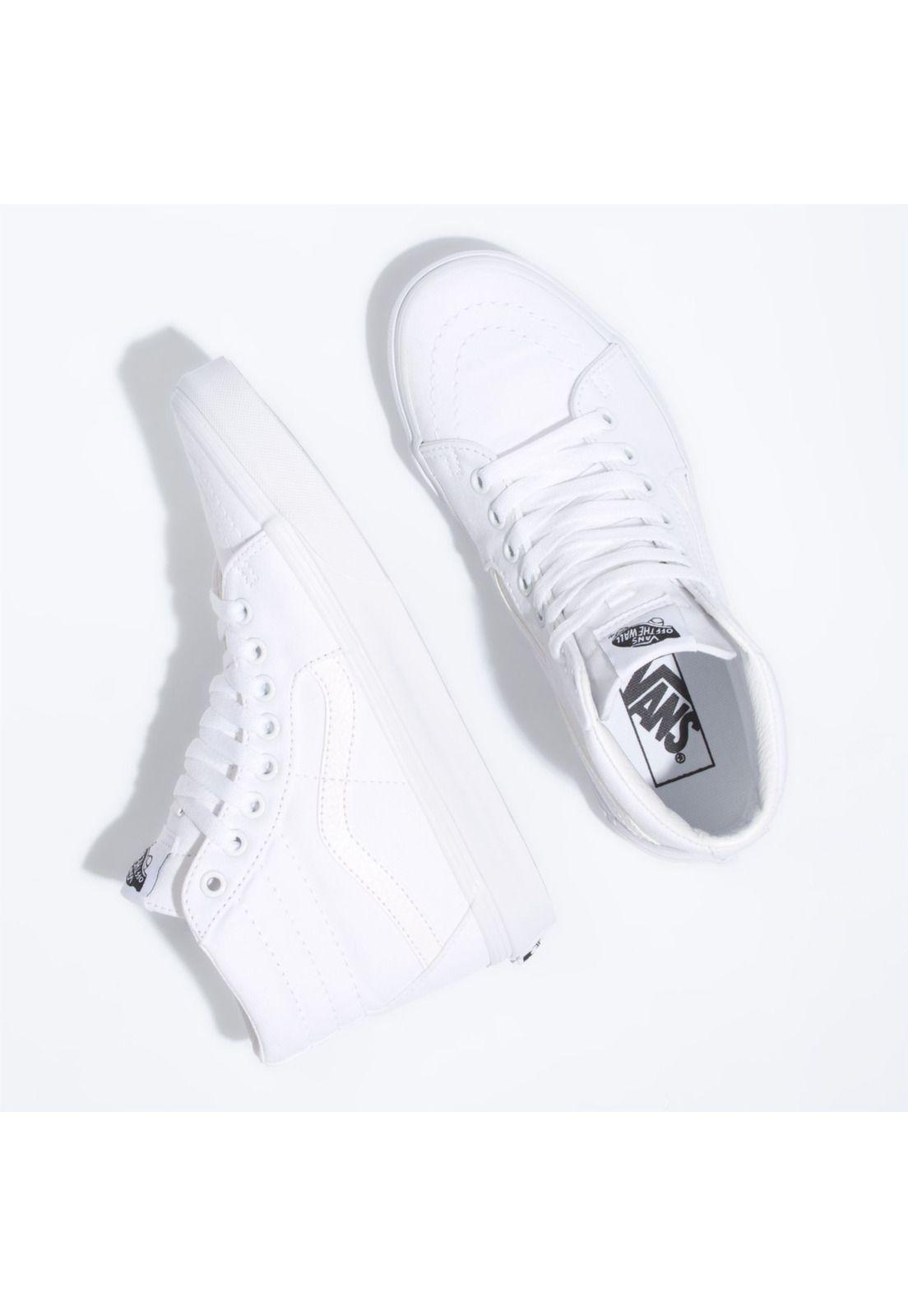 Zapatillas Unisex UA SK8-Hi Blanca-2