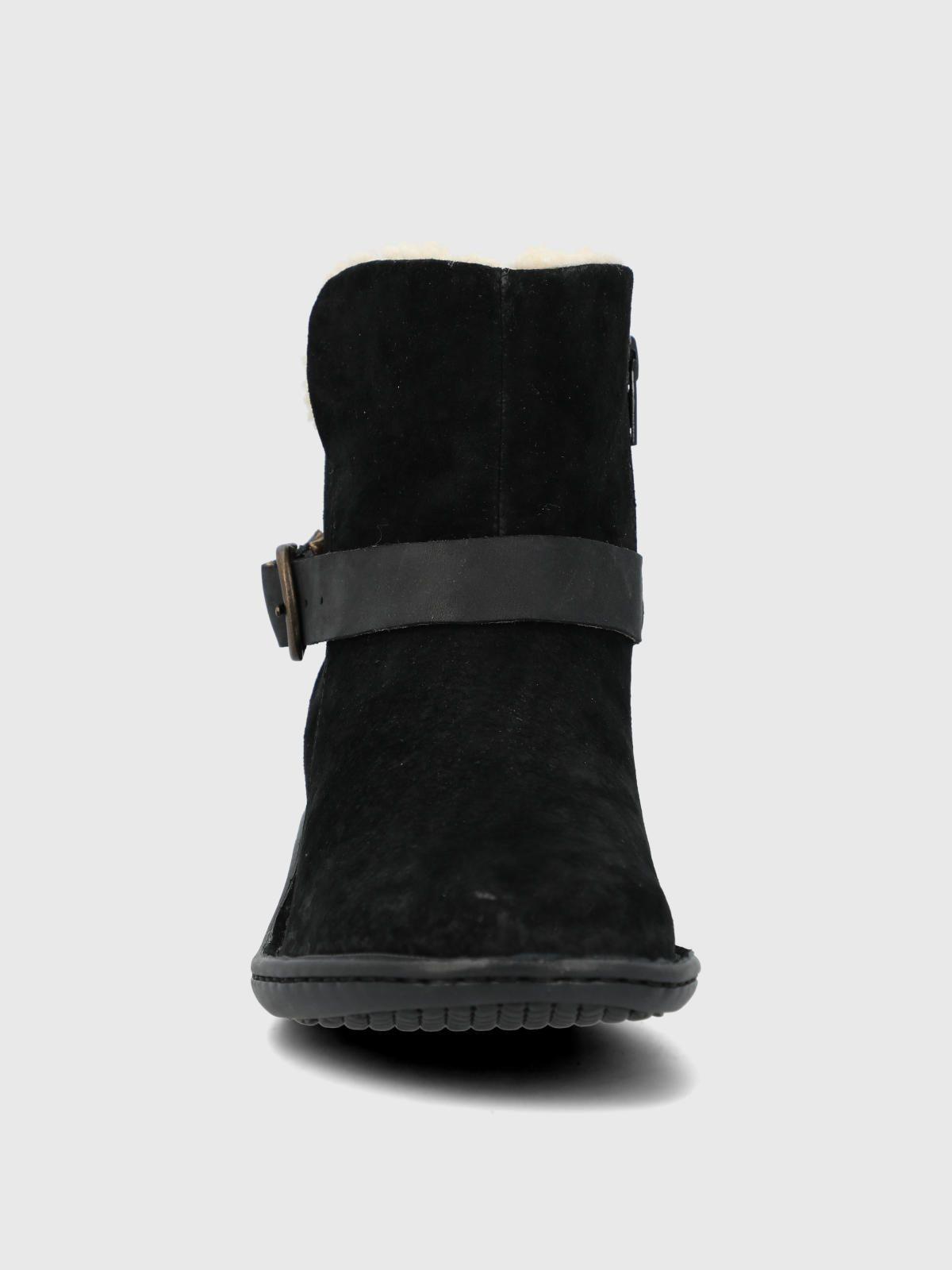 Botin Cuero Mujer Ancona II Negro-3