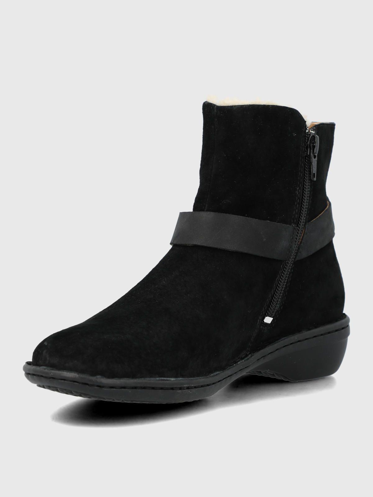Botin Cuero Mujer Ancona II Negro-5