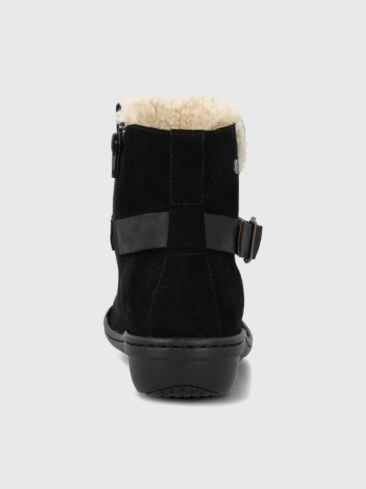 Botin Cuero Mujer Ancona II Negro-6