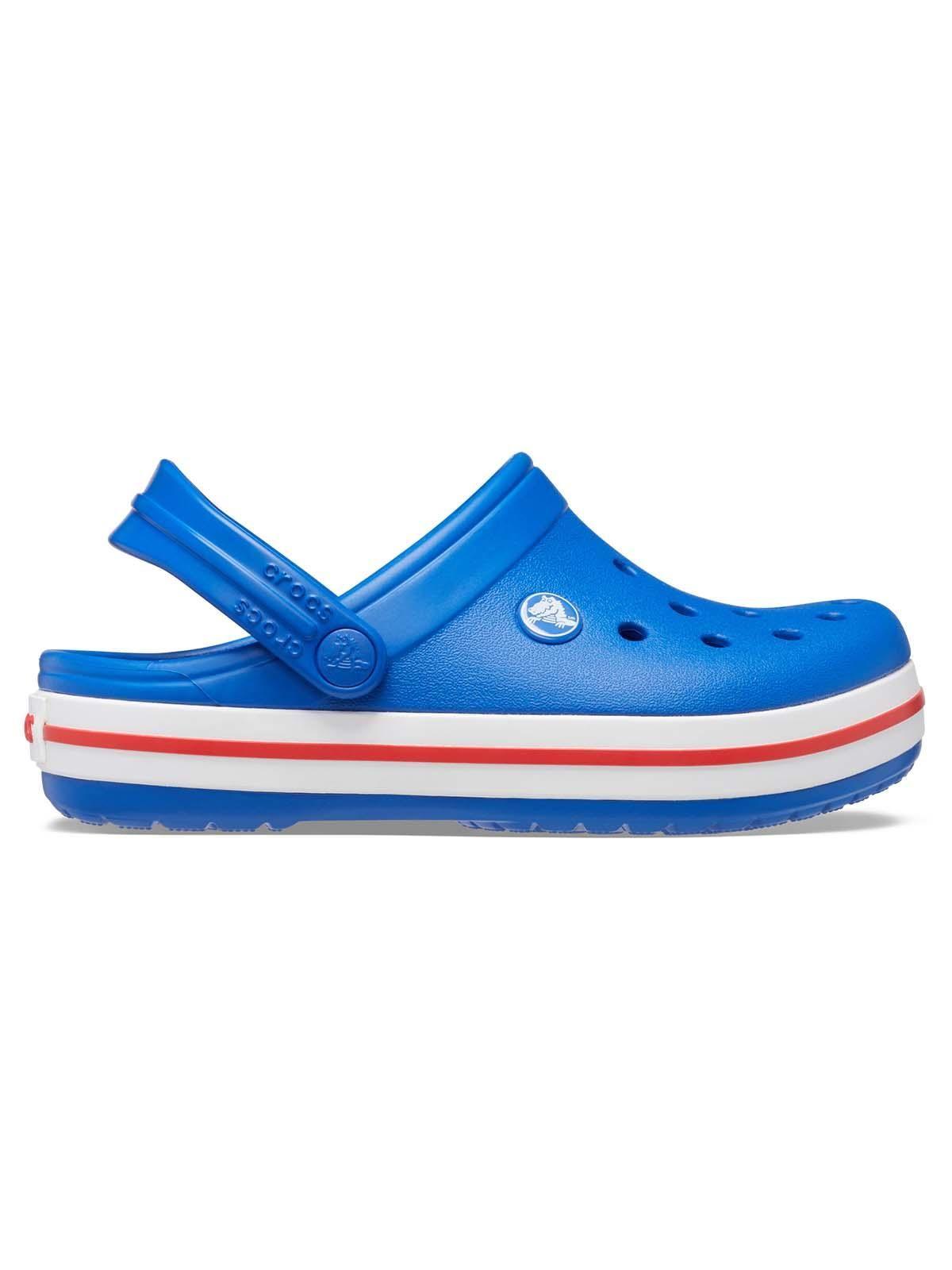 Zueco Niños Grandes Crocband Clog K Azul-0