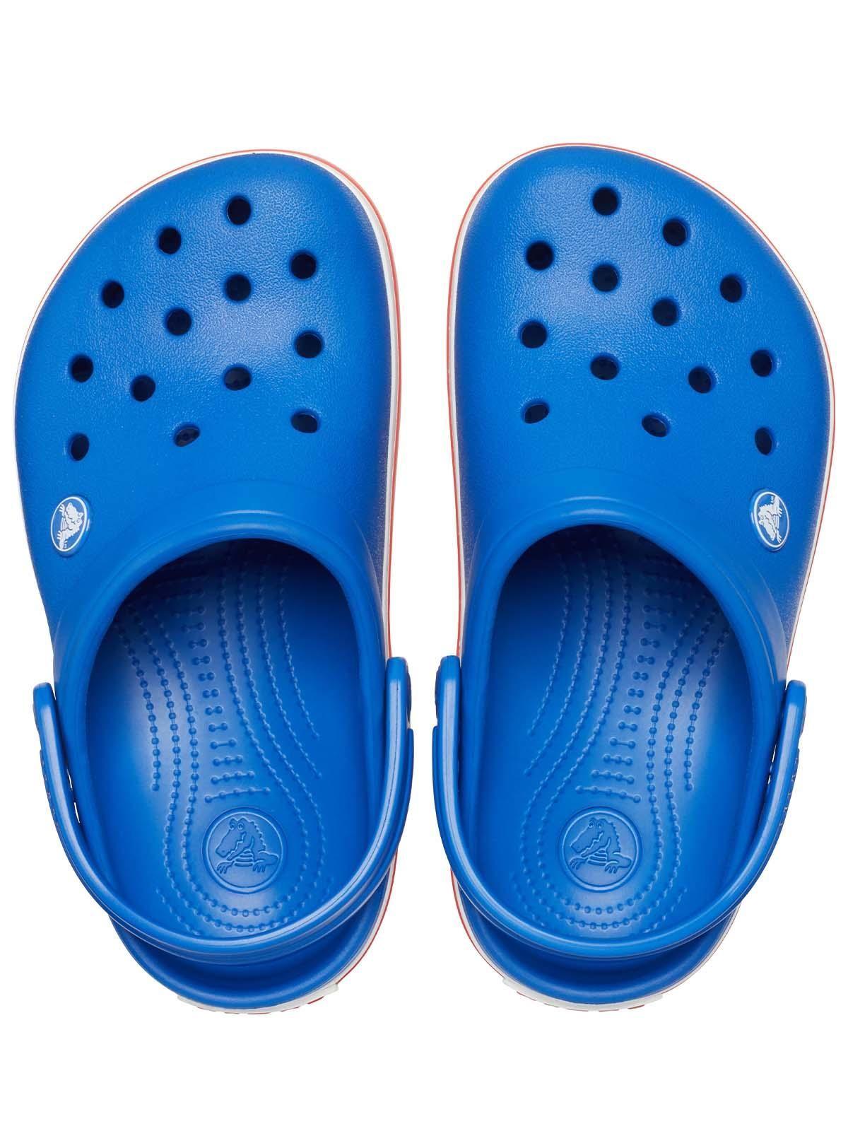 Zueco Niños Grandes Crocband Clog K Azul-4