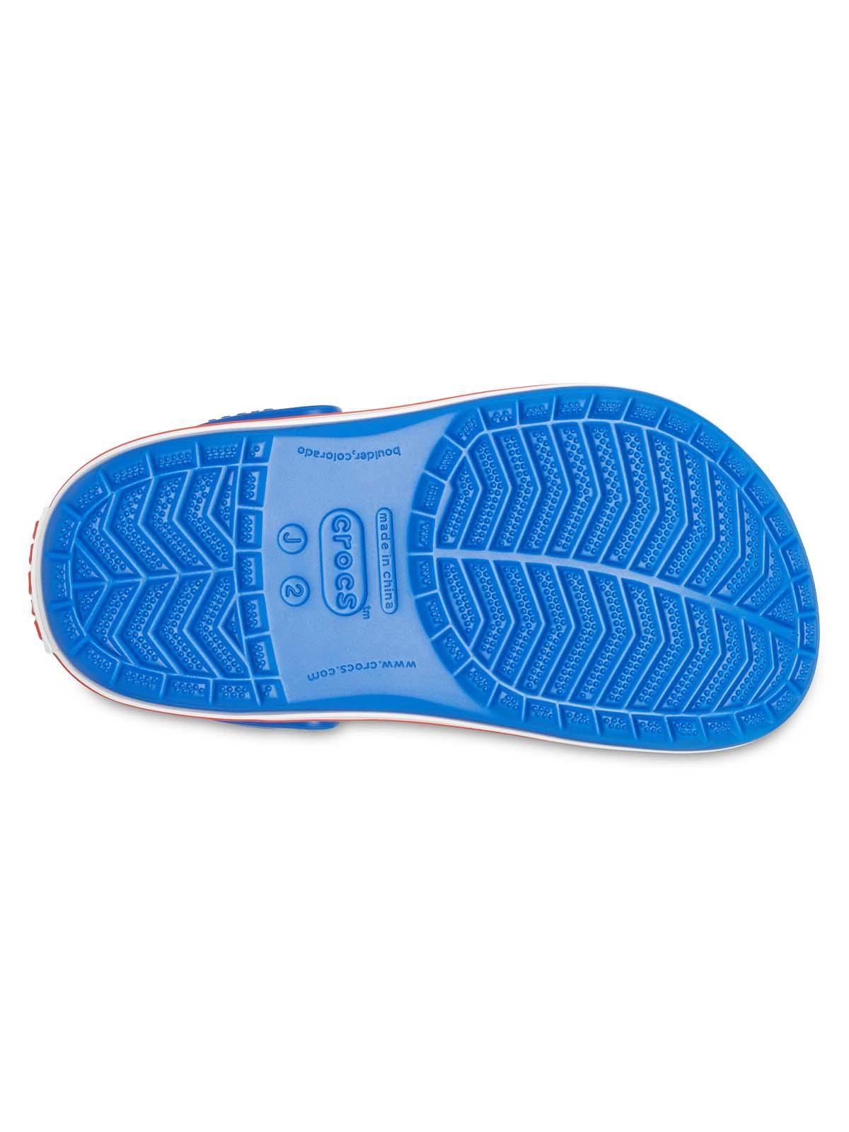 Zueco Niños Grandes Crocband Clog K Azul-5