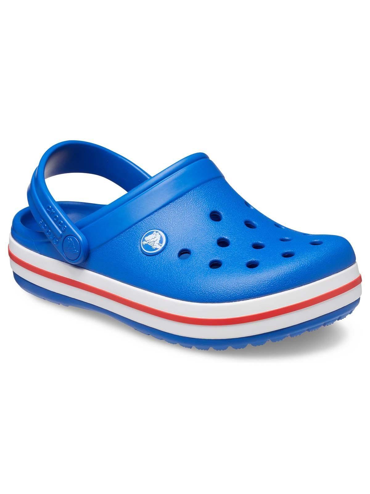 Zueco Niños Grandes Crocband Clog K Azul-6