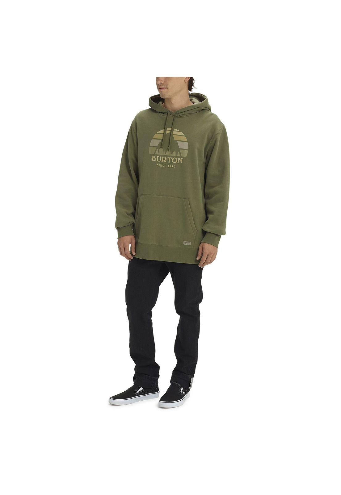 Poleron Underhill Pullover H Hombre Verde-1