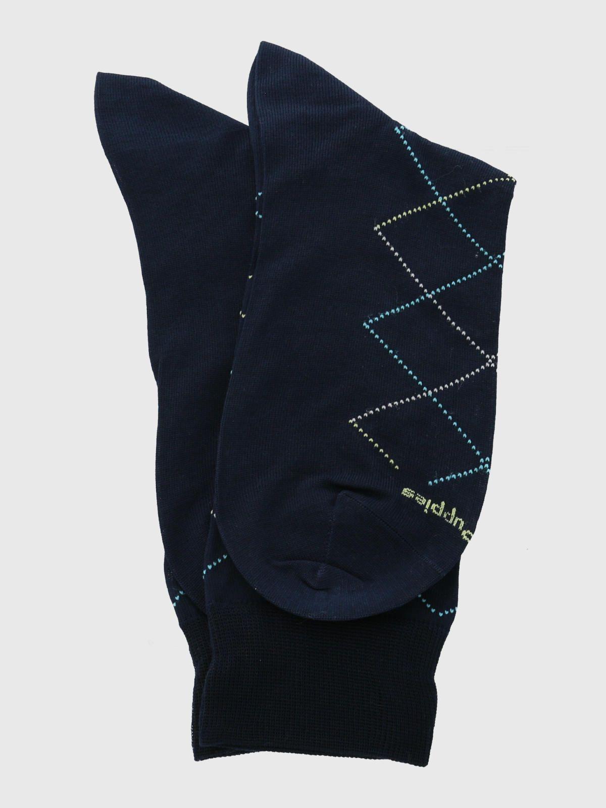 Calcetín Algodón Hombre D Sherlock Azul-2