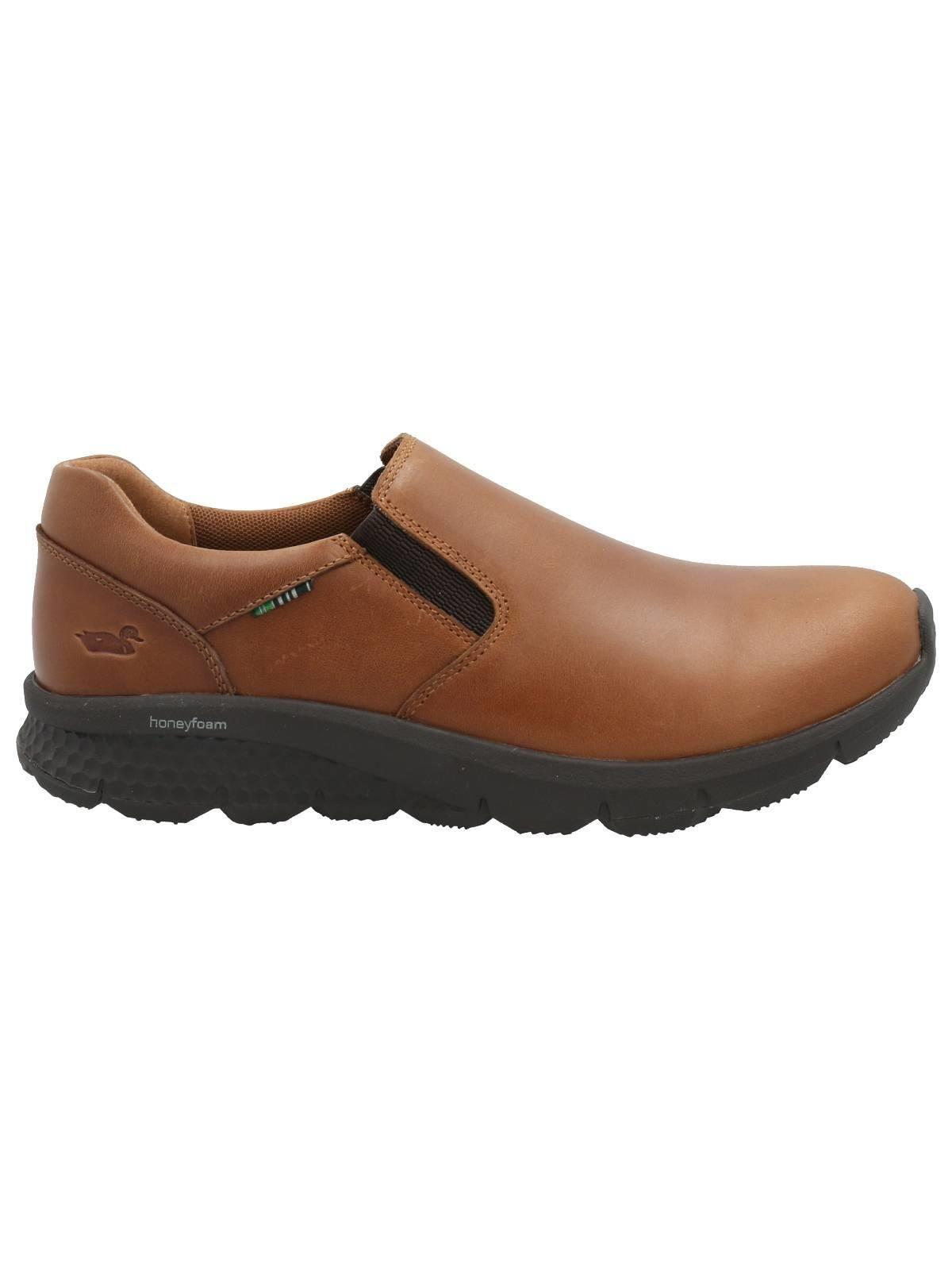Zapato Cuero Hombre Vicudi Café-0