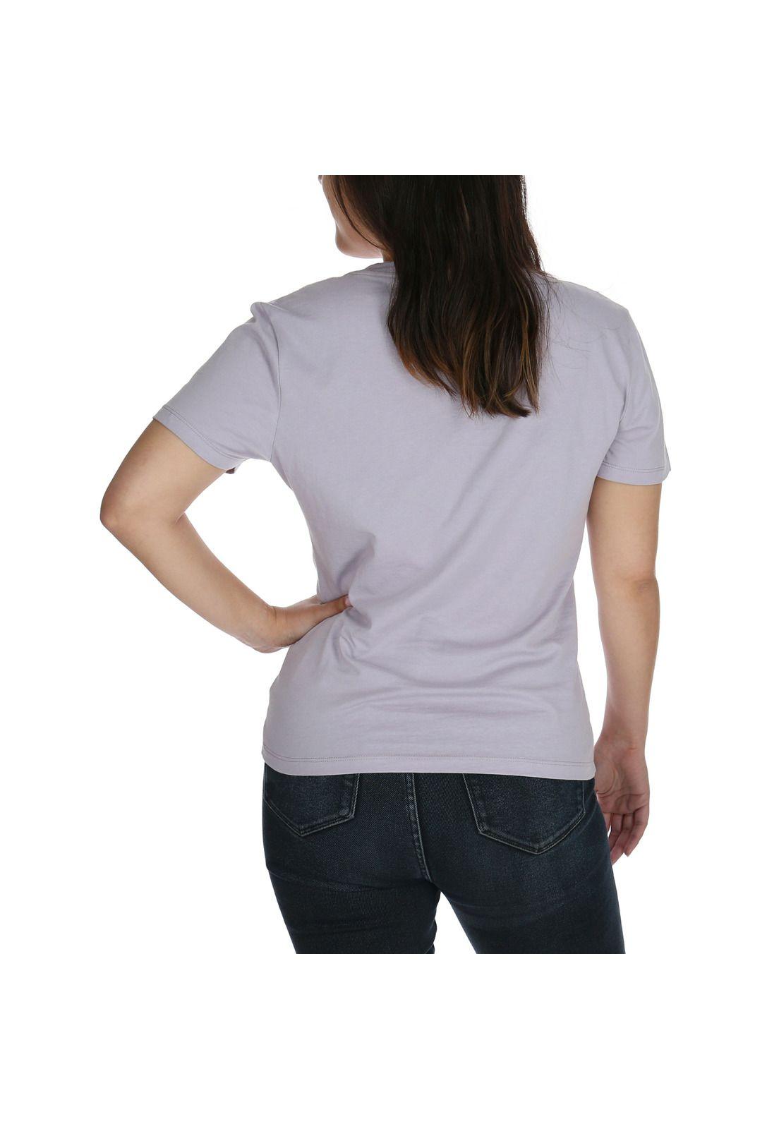Polera Mujer Sun-Moon Tee Gris-2