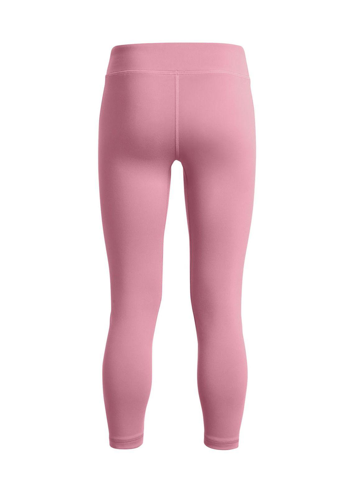 Leggings Crop UA Motion para niña Rosa-1