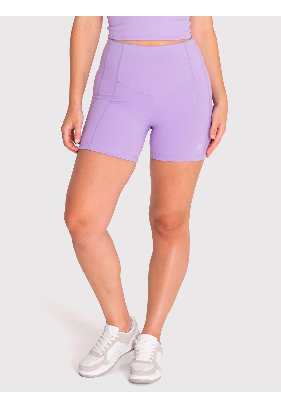 Calza Corta Mujer Kaira Lavanda-0