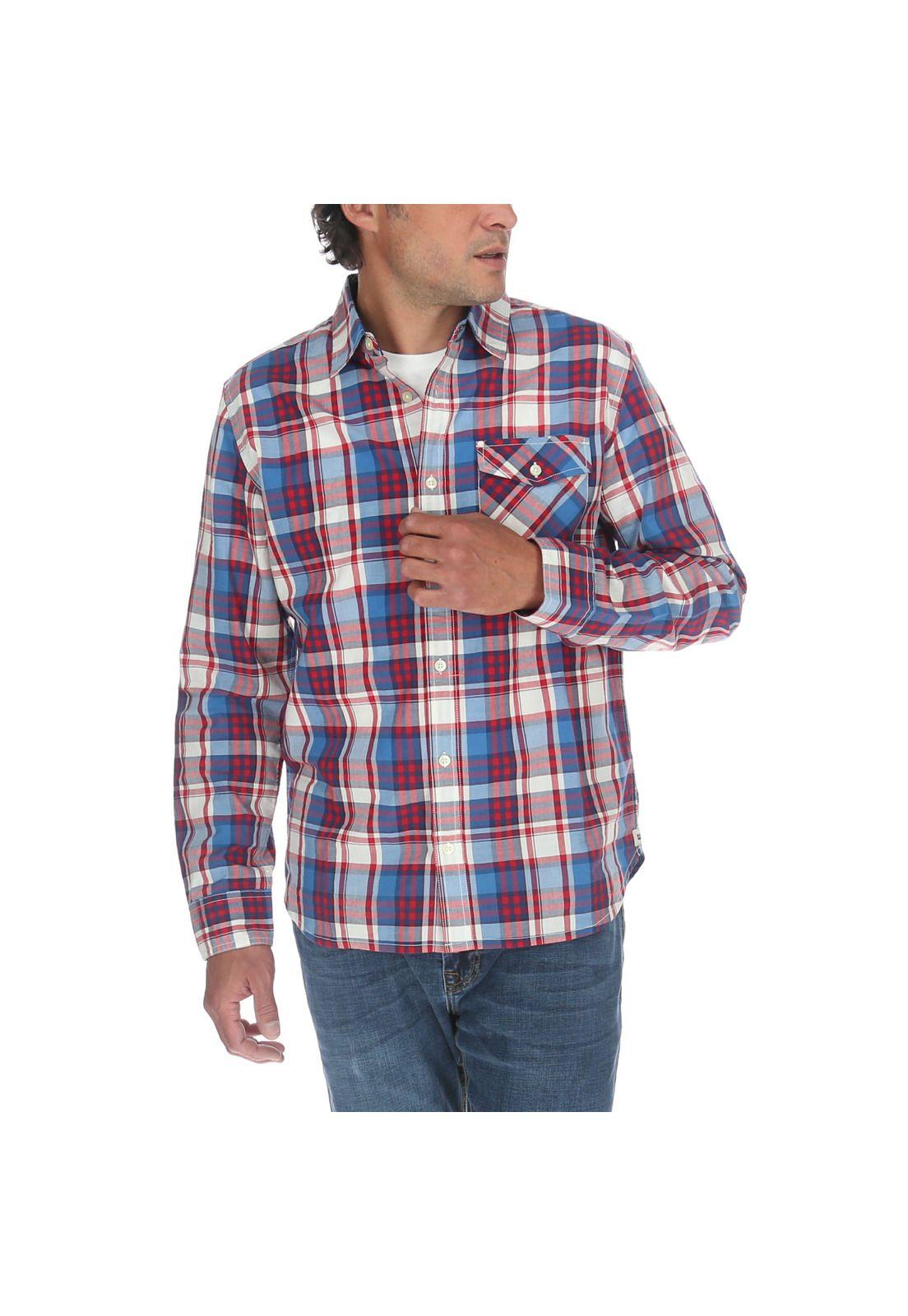 Camisa M/L Hombre Foundation L/S Plaid Multicolor-0
