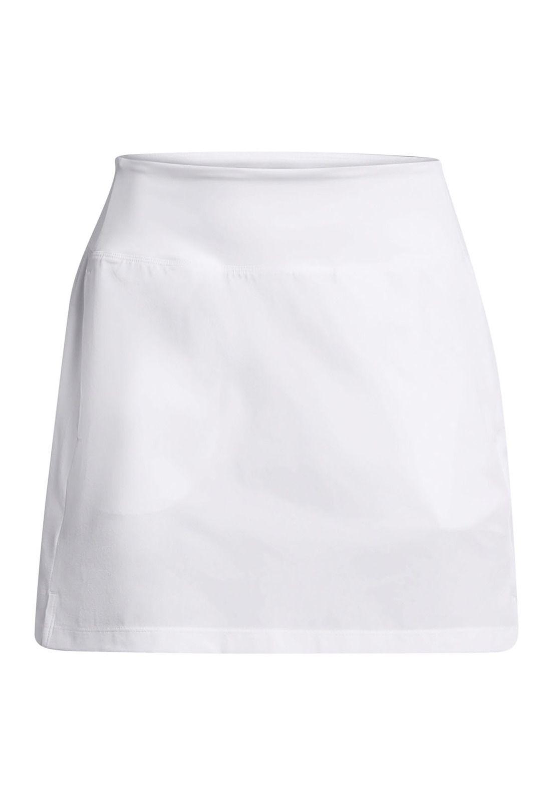 Falda short UA Drive para mujer Blanco-0