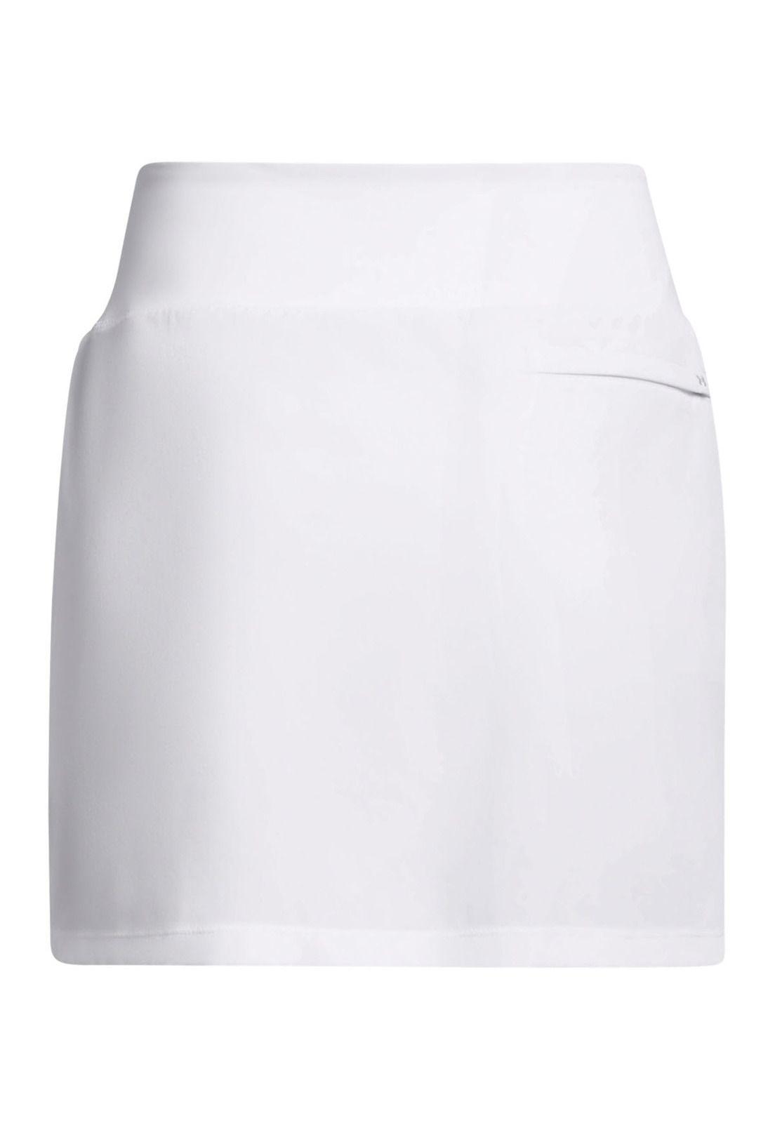 Falda short UA Drive para mujer Blanco-1