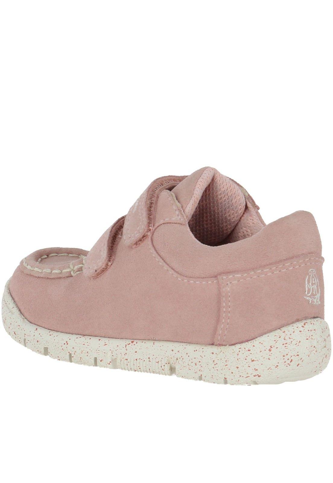 Zapato Cuero Niña Navajo Jr Rosa-4