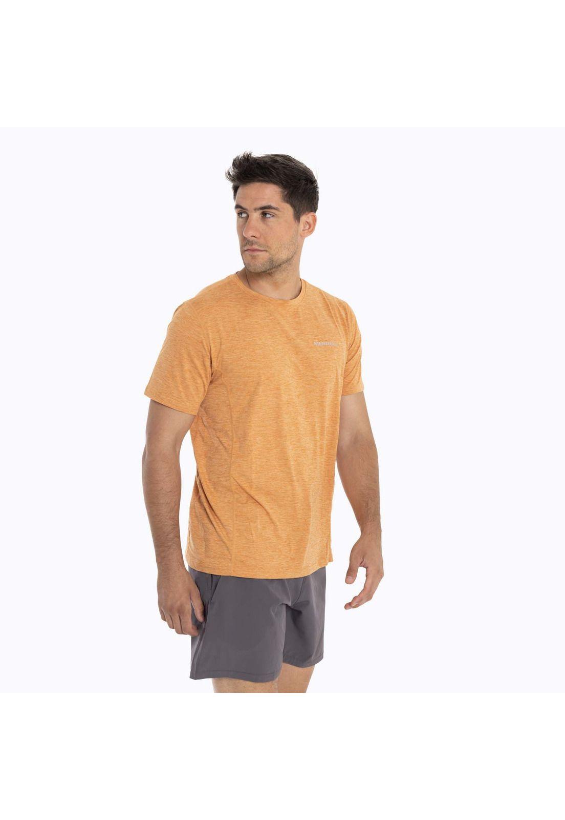 Polera Hombre Sport Sabine Naranja claro Merrell-3