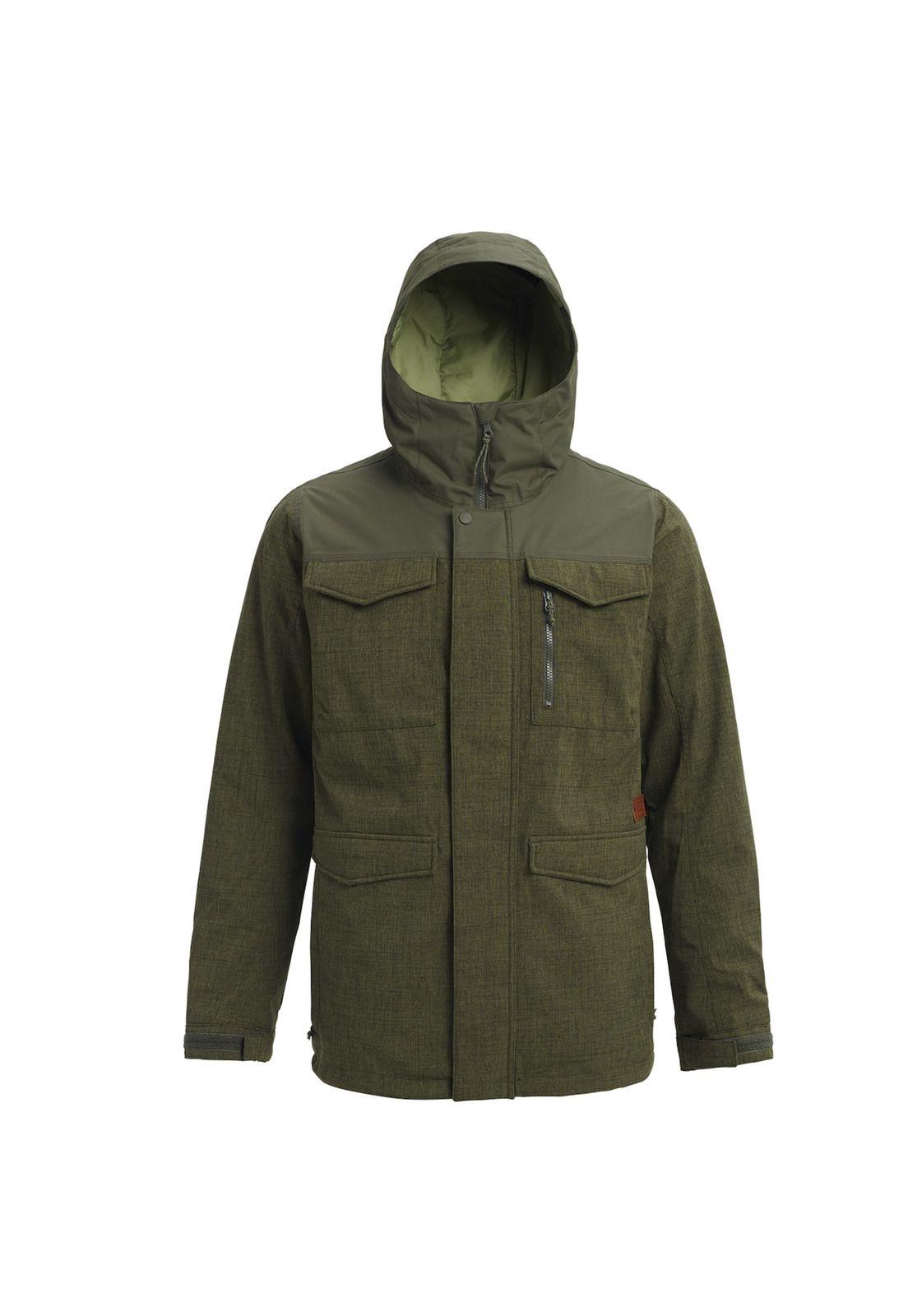 Parka Covert Jacket Verde Hombre Burton-0