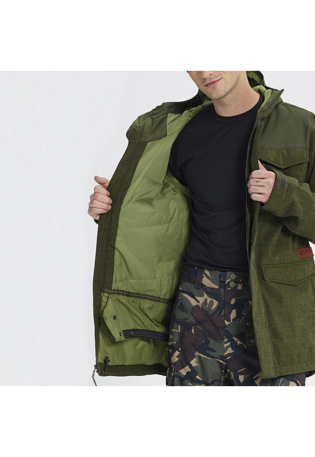 Parka Covert Jacket Verde Hombre Burton-2