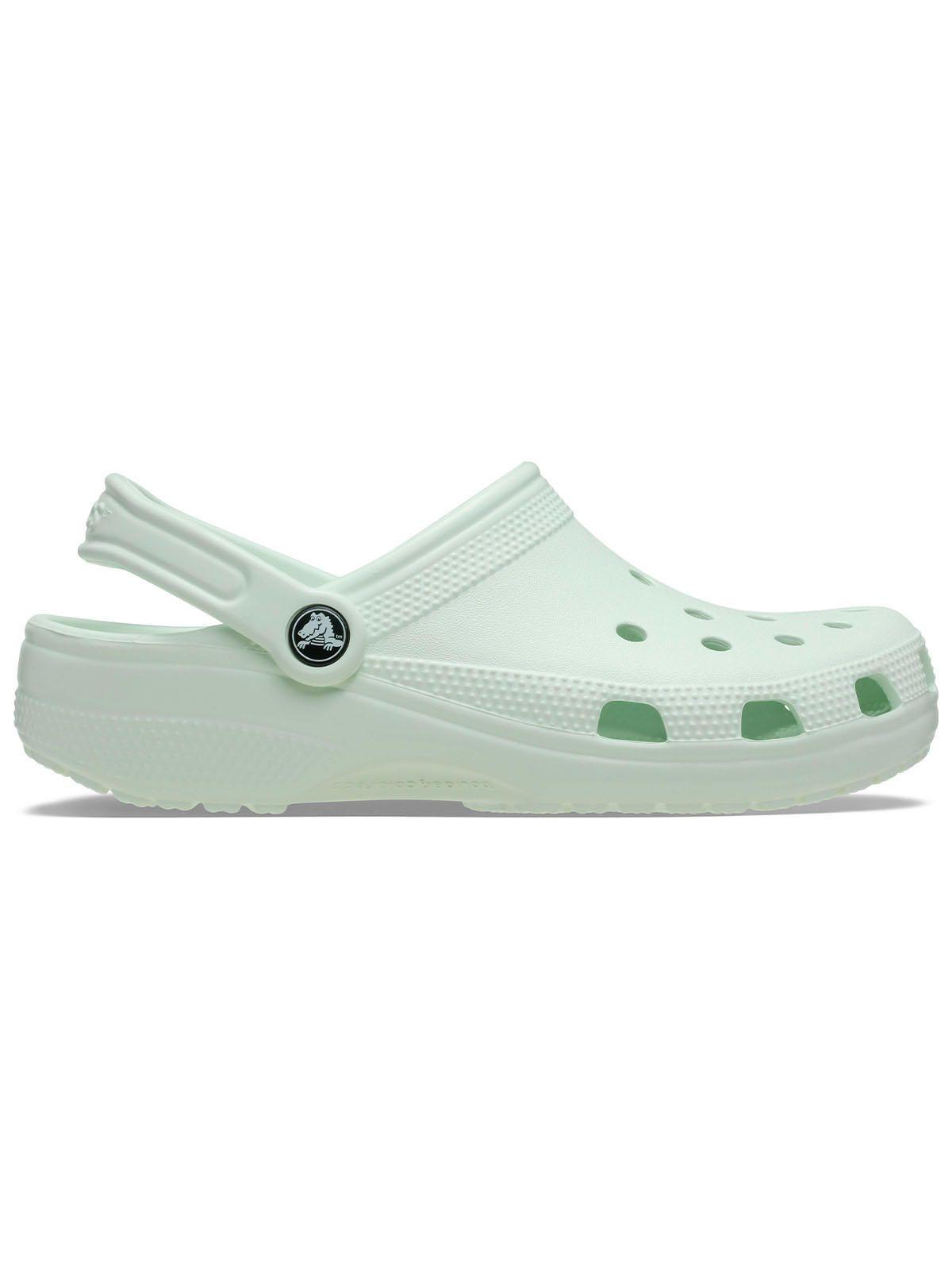 Zueco Crocs Mujer Classic Clog Verde Menta-0