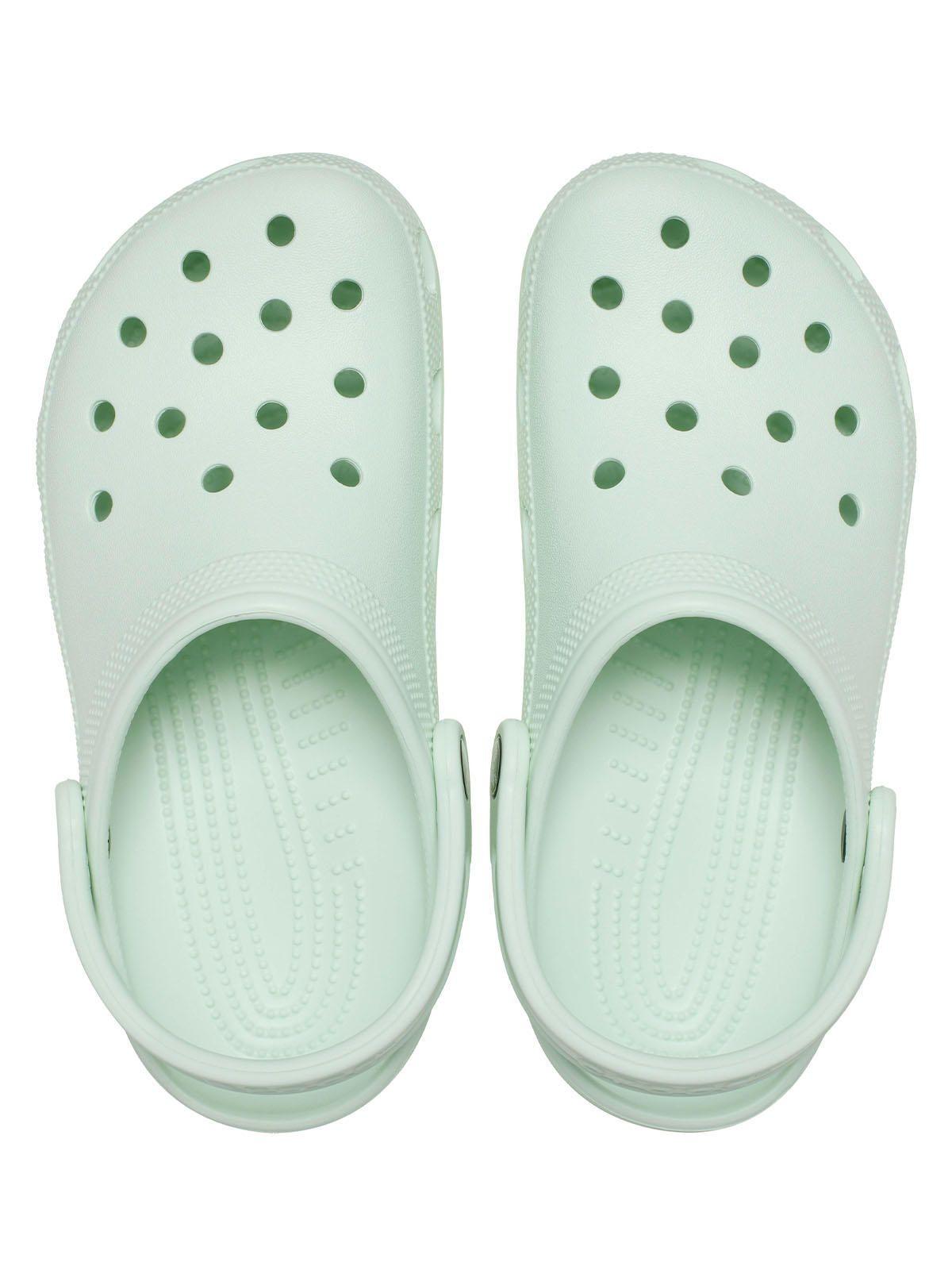 Zueco Crocs Mujer Classic Clog Verde Menta-4