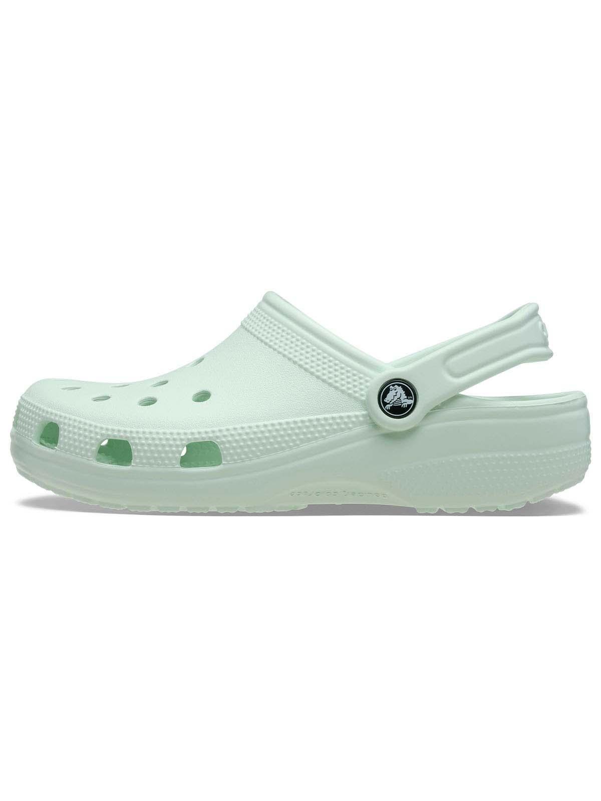 Zueco Crocs Mujer Classic Clog Verde Menta-8