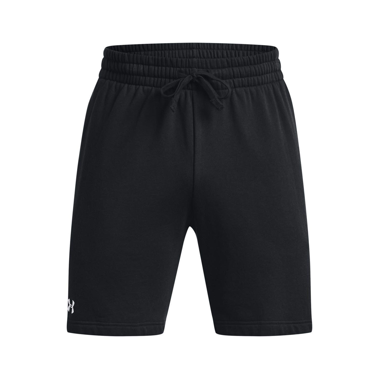 Shorts Fleece UA Rival Negro para hombre-0