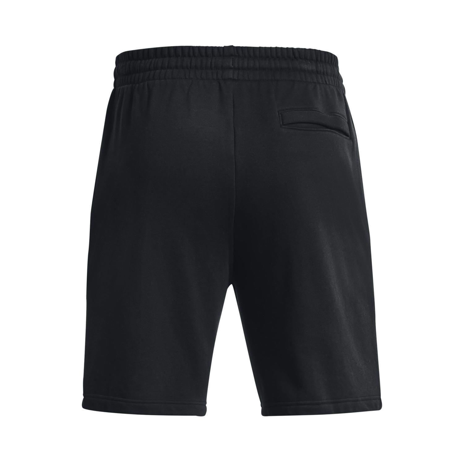 Shorts Fleece UA Rival Negro para hombre-1