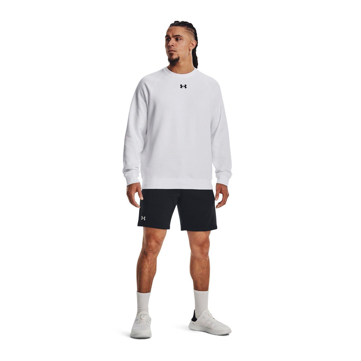 Shorts Fleece UA Rival Negro para hombre-5