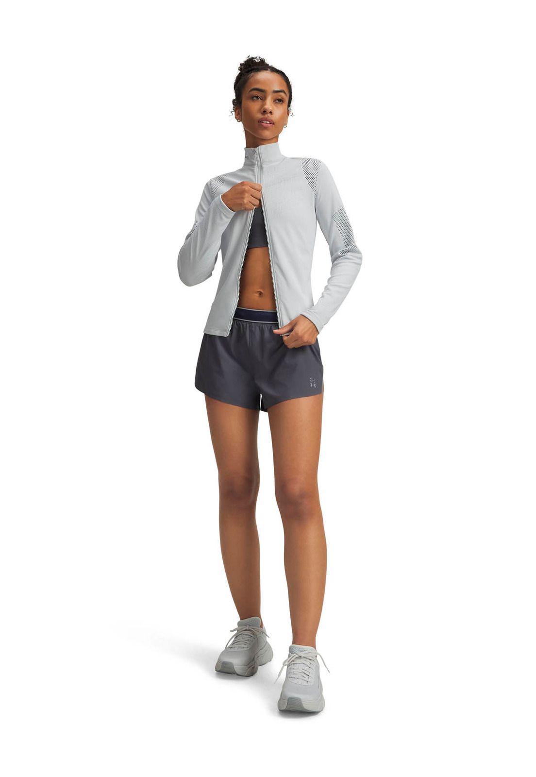Polerón Training para Mujer Halo Gris -3