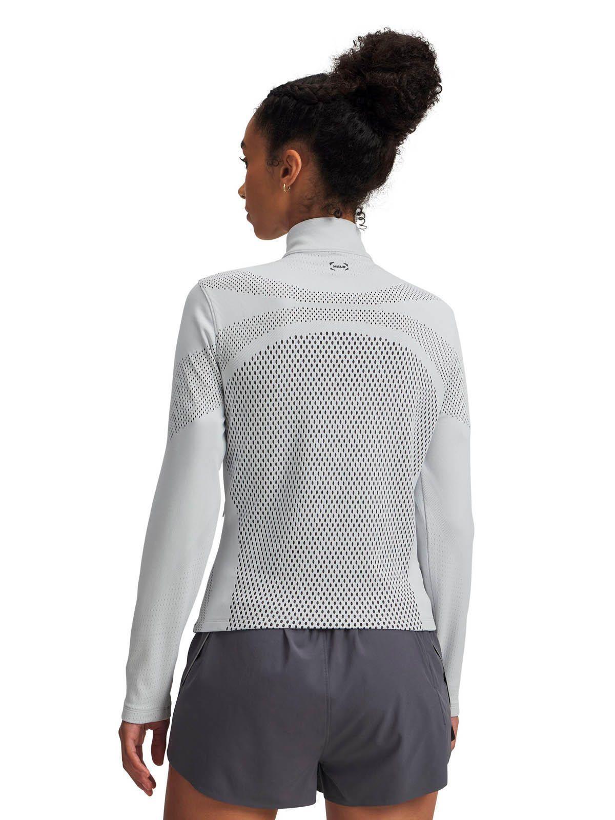 Polerón Training para Mujer Halo Gris -1