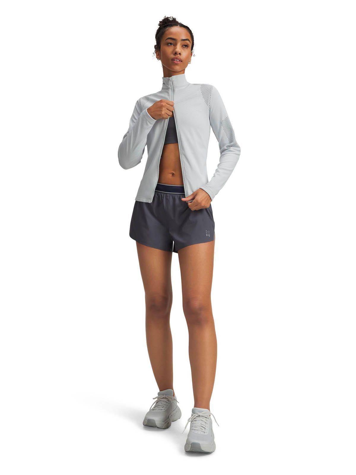 Polerón Training para Mujer Halo Gris -3