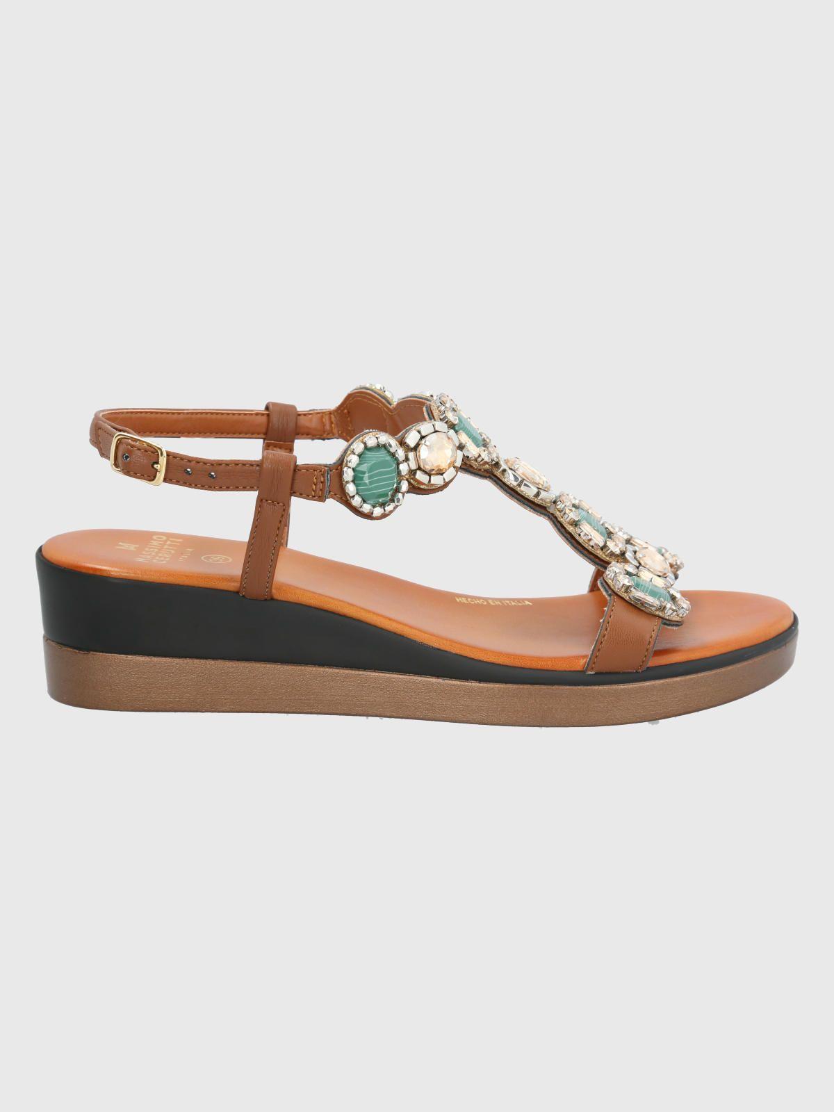 Sandalia Café Mujer Mellea -1