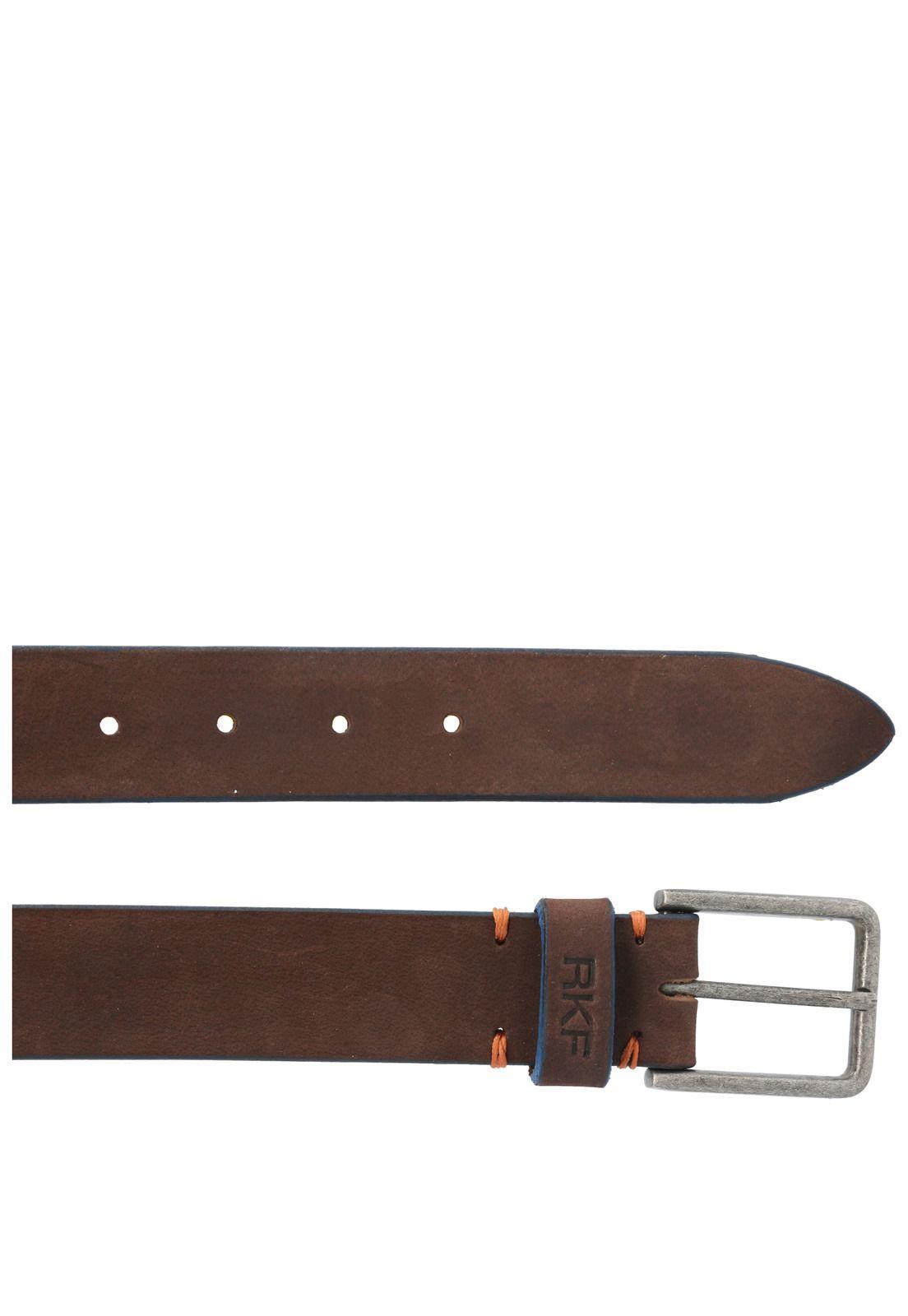 Cinturón Cuero Hombre RF Swallow Café-2