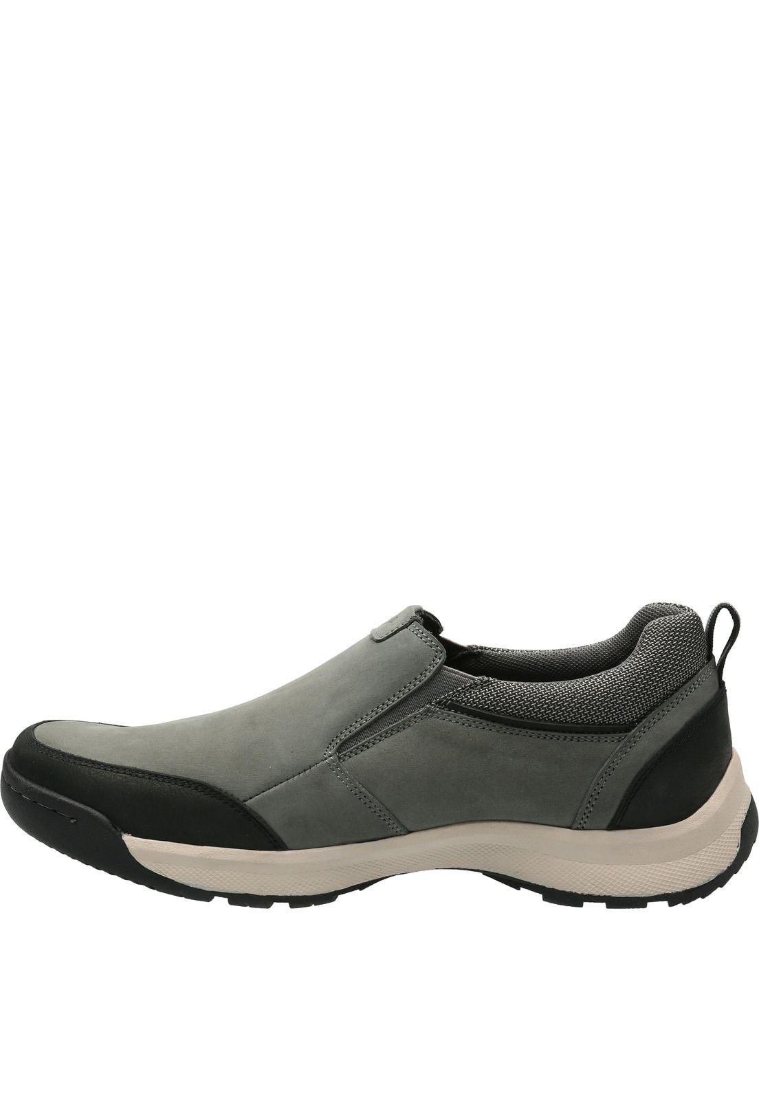 Zapato Cuero Hombre Oder Gris-4
