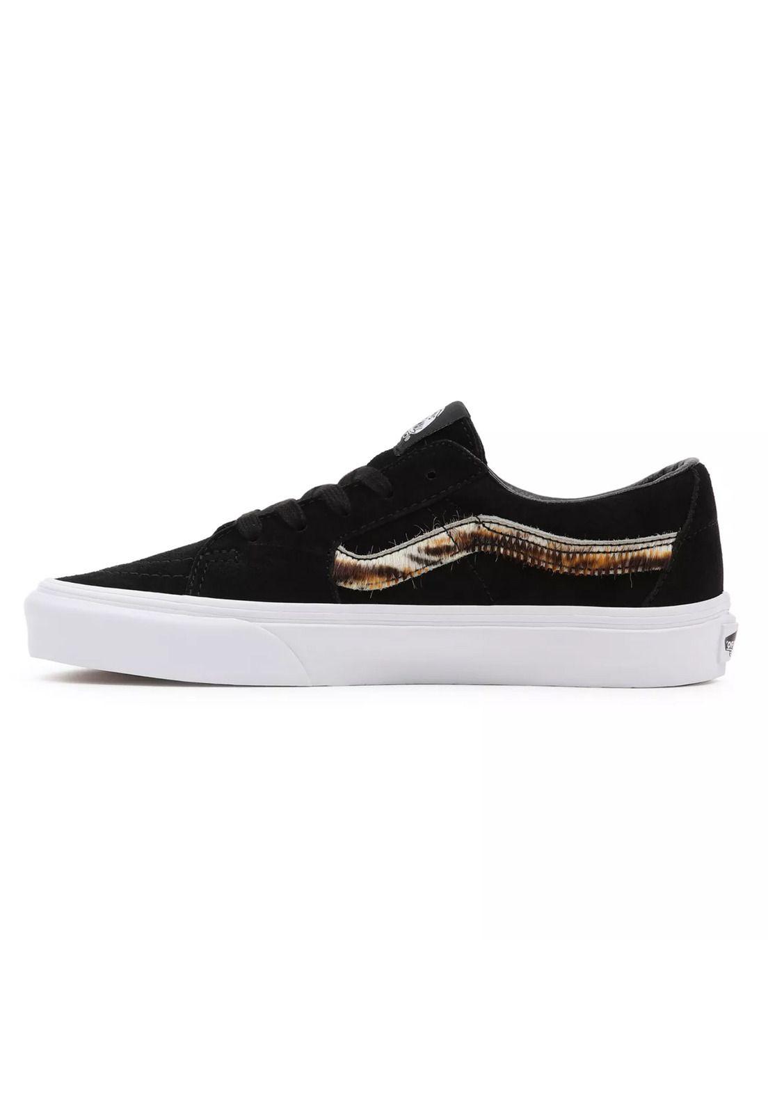Zapatillas Unisex UA SK8-Low (Suede) negra/tiger-4