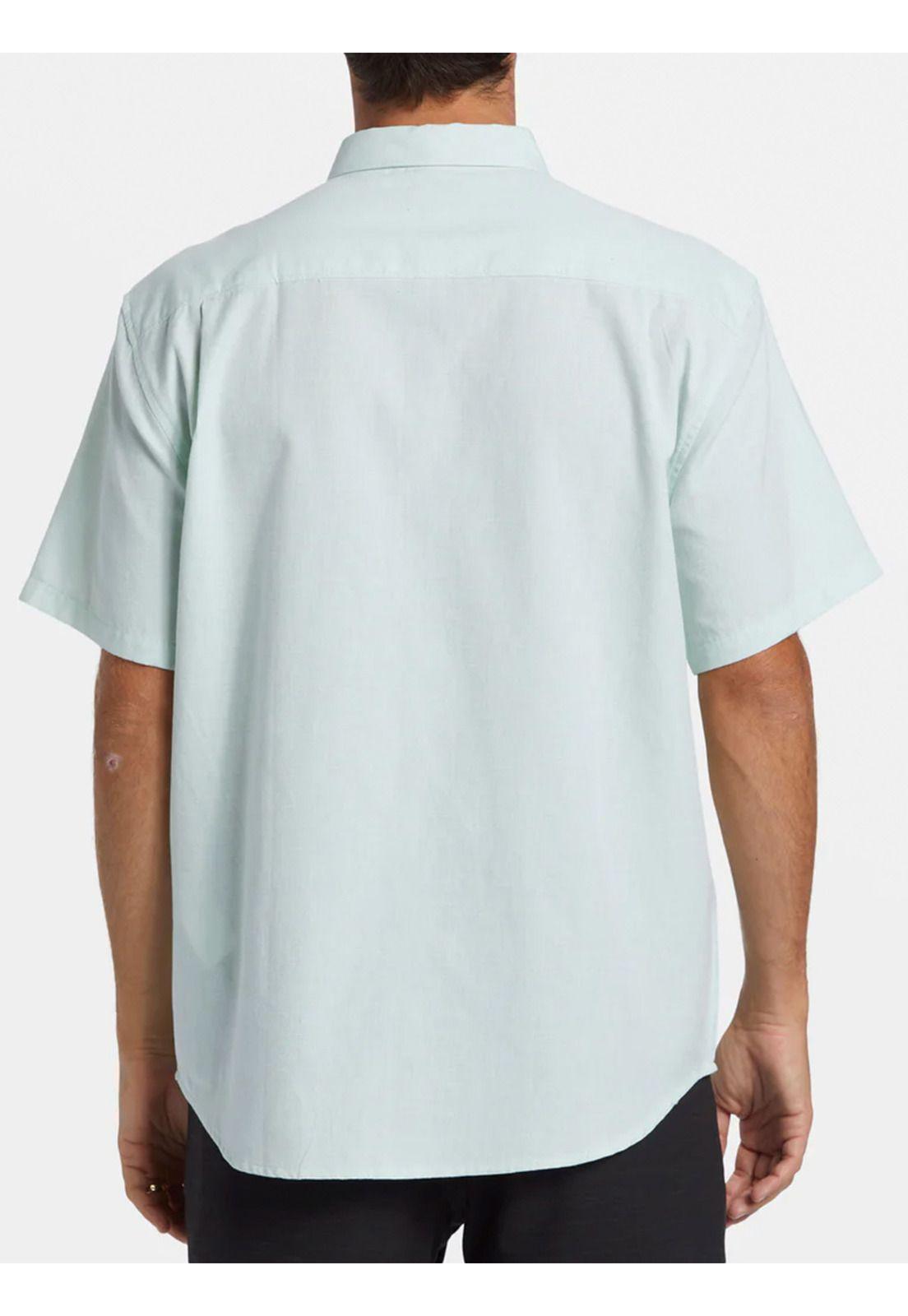 Camisa Manga Corta Hombre All Day Celeste-2