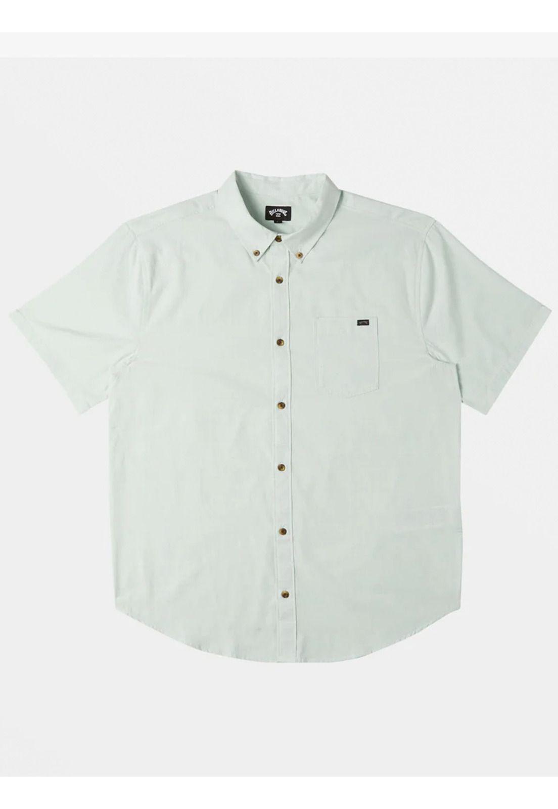 Camisa Manga Corta Hombre All Day Celeste-6