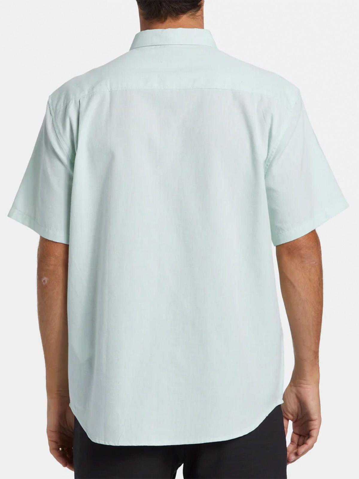 Camisa Manga Corta Hombre All Day Celeste-2