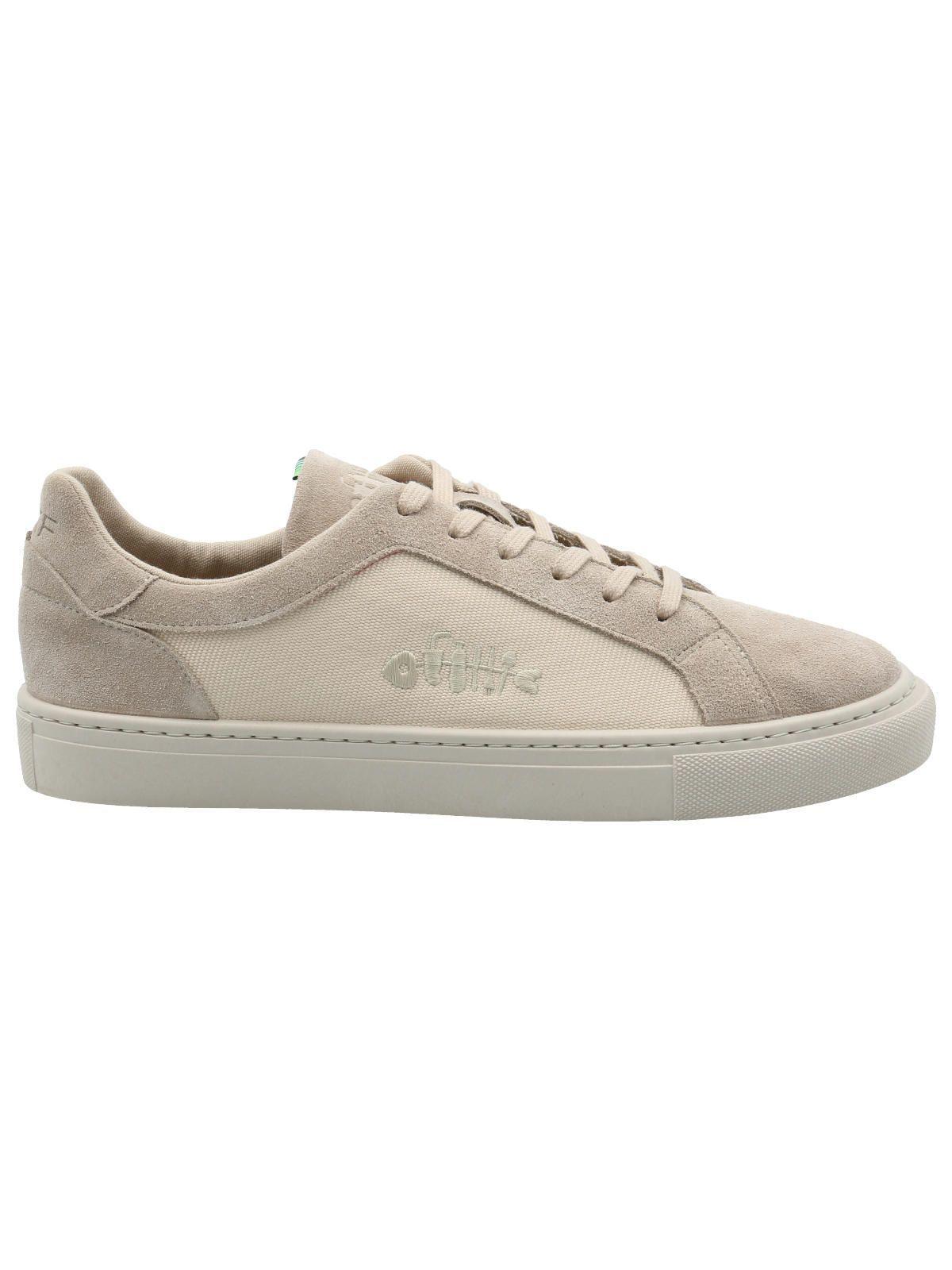 Zapatilla Cuero Hombre Tifon Beige -0