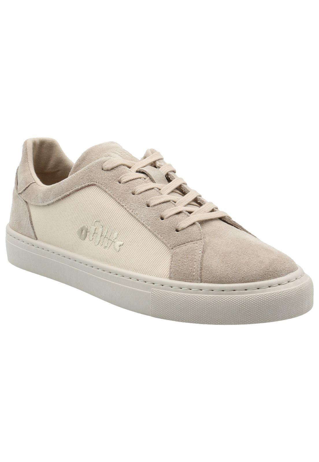 Zapatilla Cuero Hombre Tifon Beige -1