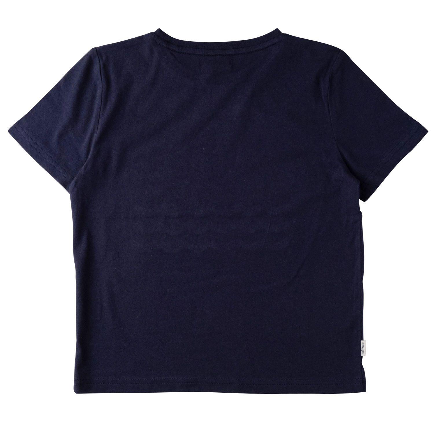 Polera Sail Niño Algodón Azul-1