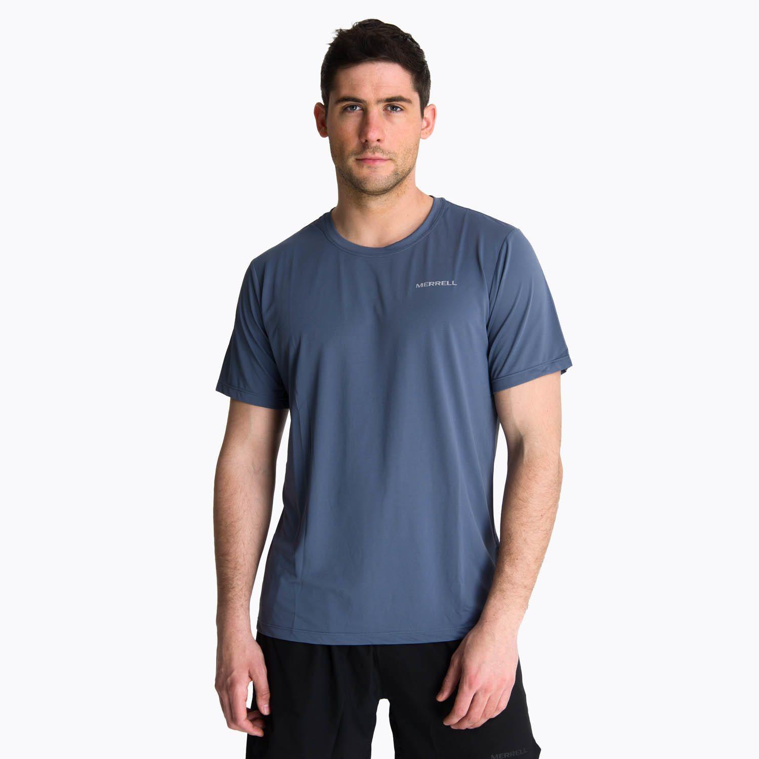 Polera Manga Corta Hombre Birdsville Gris -0