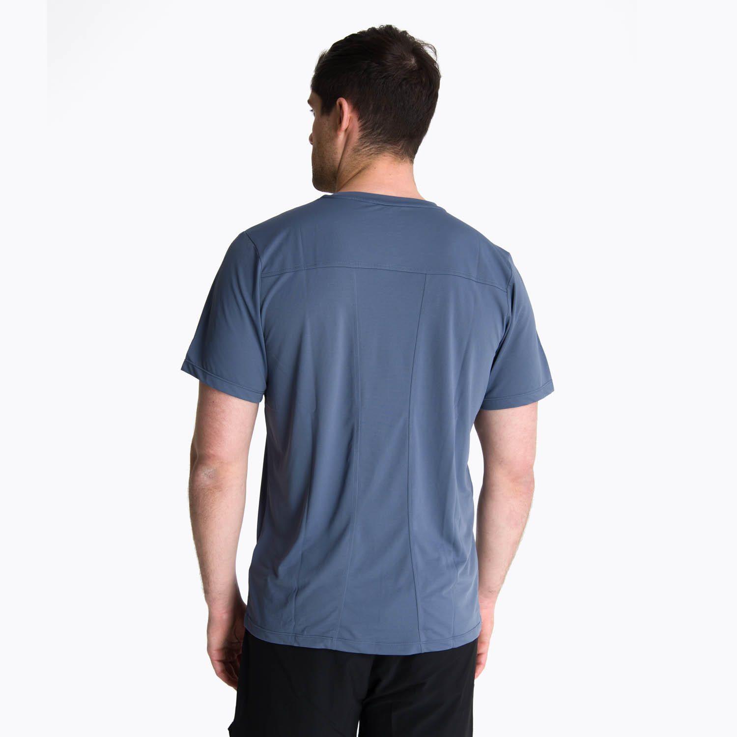 Polera Manga Corta Hombre Birdsville Gris -3