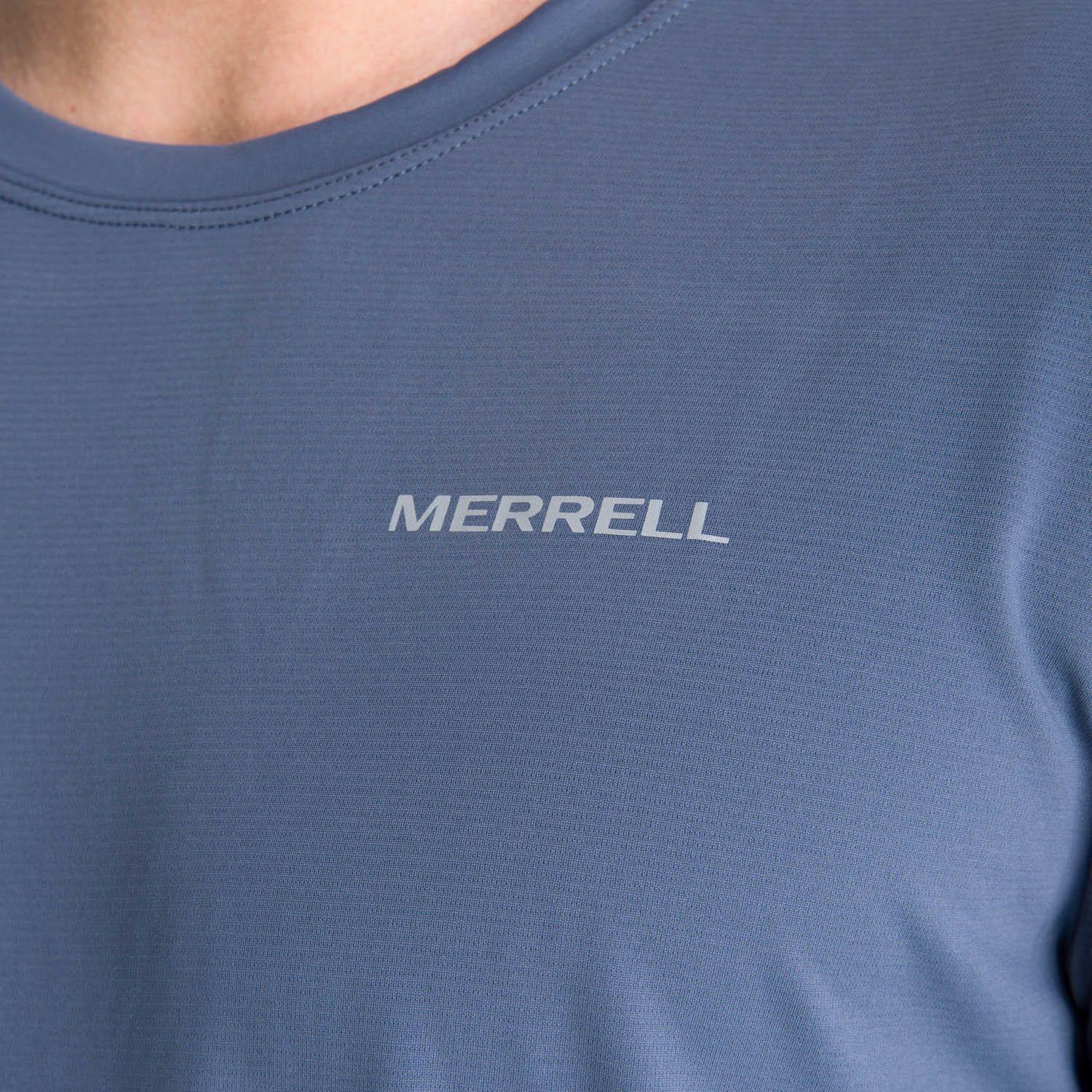 Polera Manga Corta Hombre Birdsville Gris -4